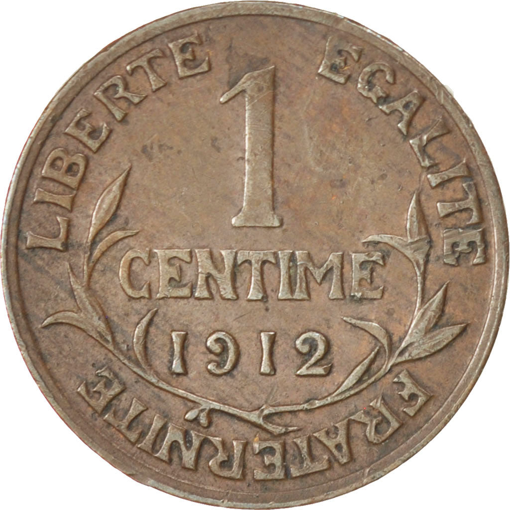 Coin, France, Dupuis, Centime, 1912, Paris, EF(40-45), Bronze, KM:840