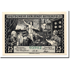 Germany, Bitterfeld, 75 Pfennig, machine, 1921-12-01, UNC(65-70), Mehl:111.4