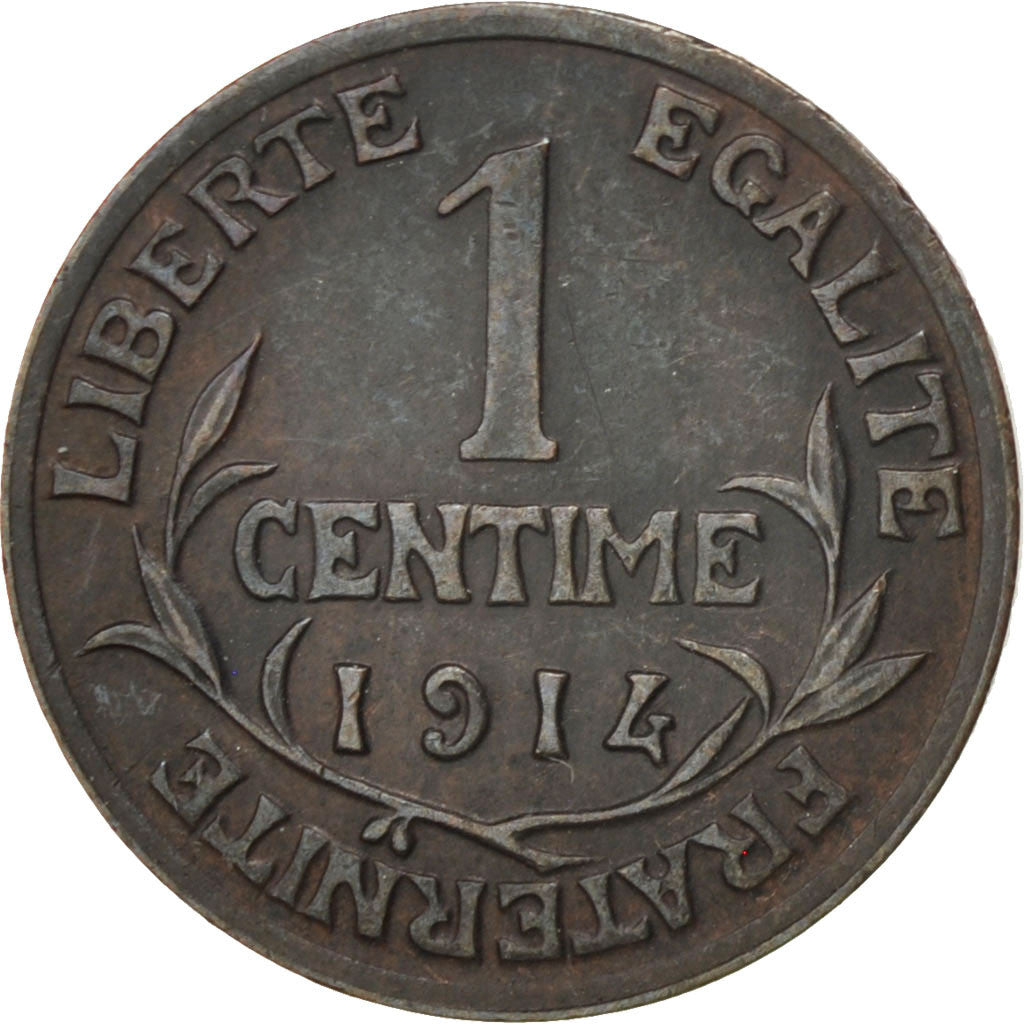 IIIème République, 1 Centime Daniel-Dupuis, 1914, Paris, Gadoury 90