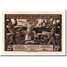 Germany, Bitterfeld, 50 Pfg, mines, 1921-12-01, UNC(65-70), Mehl:111.3