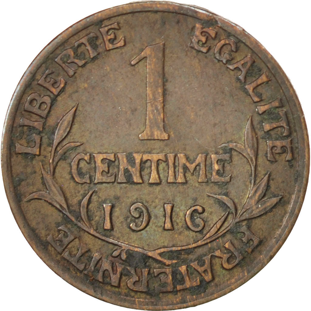 Monnaie, France, Dupuis, Centime, 1916, Paris, TTB, Bronze, KM:840, Gadoury:90