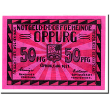 Banknote, Germany, Oppurg, 50 Pfennig, paysage, 1921, 1921-08-01, UNC(63)