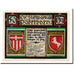 Billet, Allemagne, Paderborn, 50 Pfennig, personnage, 1921, 1921-11-10, SPL