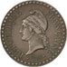 Francia, Dupré, Centime, 1848, Paris, BB+, Bronzo, KM:754, Gadoury:84