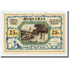 Banknote, Germany, Scheessel, 25 Pfennig, personnage, 1921, 1921-10-01