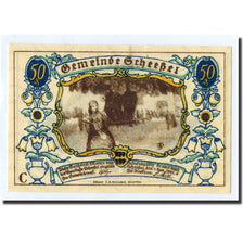 Banknote, Germany, Scheessel, 50 Pfennig, agriculteur, 1921, 1921-10-01