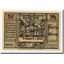 Banknote, Germany, Belgard a. Persante Stadt, 50 Pfennig, cavalier, O.D