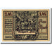 Banknote, Germany, Belgard a. Persante Stadt, 1 Mark, soldat, O.D, Undated