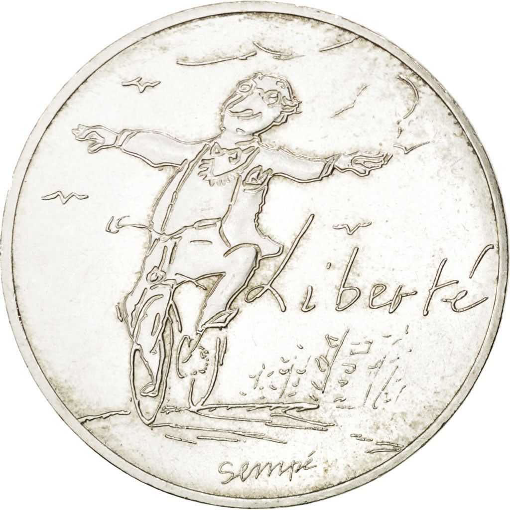 France, 10 Euro, 2014, MS(63), Silver, 17.07