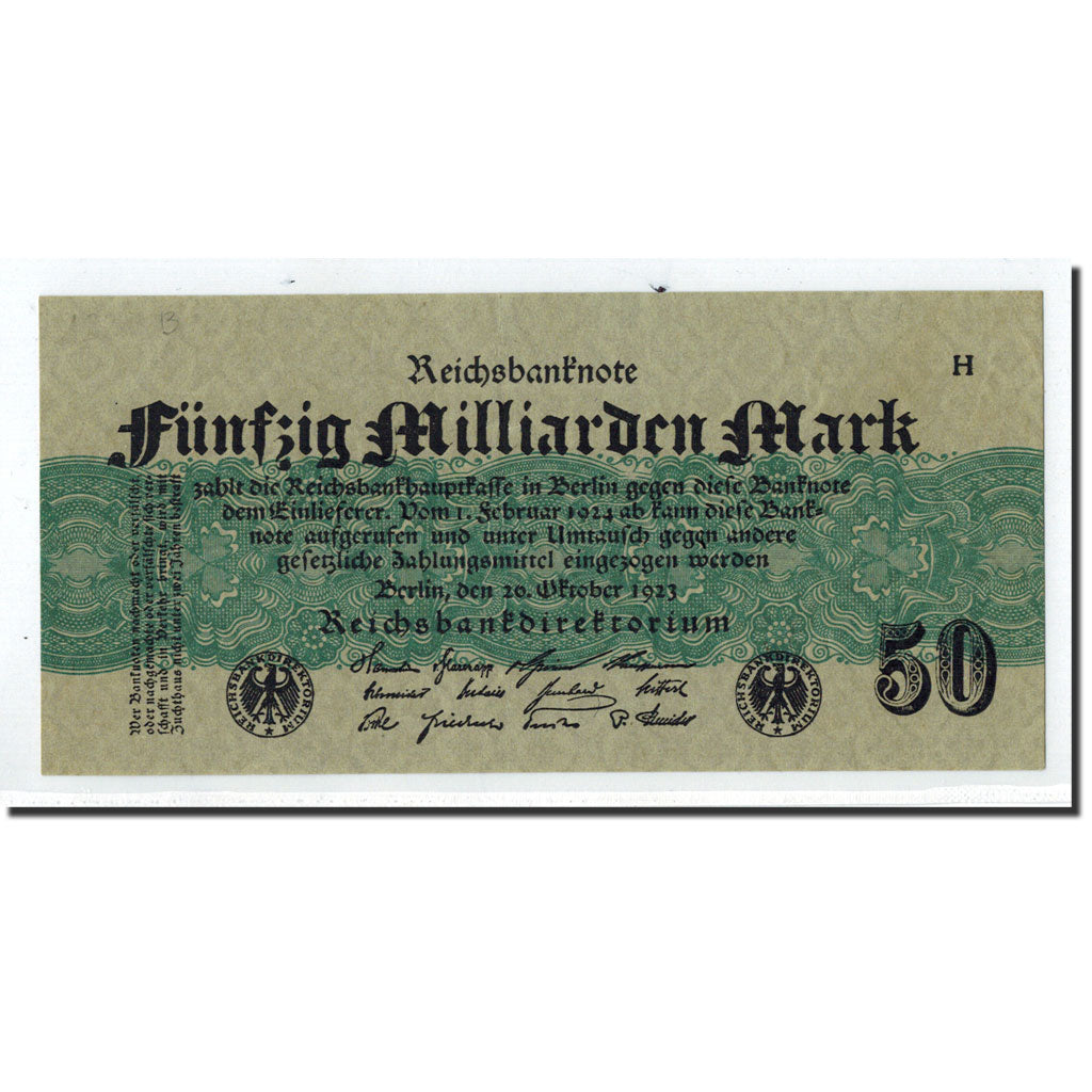 Germany, 50 Milliarden Mark, 1923, KM:S1208, 1923-10-10, UNC(63)