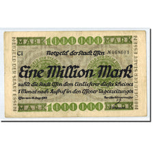 Banknote, Germany, Essen, 1 Million Mark, graphique, 1923, 1923-08-12, AU(50-53)