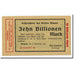 Banconote, Germania, Manen, 10 Billion Mark, graphique, 1923, 1923-11-06, FDS
