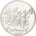 Moneta, Francja, 10 Euro, 2014, MS(63), Srebro