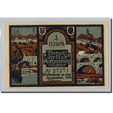 Banknote, Germany, Rothenburg o.T. Stadt, 1 Mark, pont, 1921, 1921-06-24
