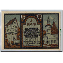 Germany, Rothenburg o.T., 1 Mark, tour 3, 1921-06-24, UNC(65-70), Mehl:1142.5