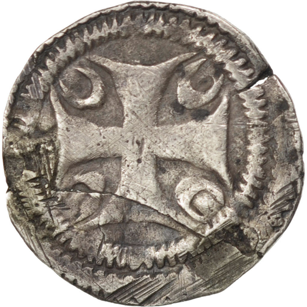 HAINAUT, Comté de Hainaut, Jeanne de Constantinople, Maille ou Obole, Boudeau 2.