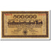 Banknote, Germany, Dresden, 500 000 Mark, graphique, 1921, 1921-08-11