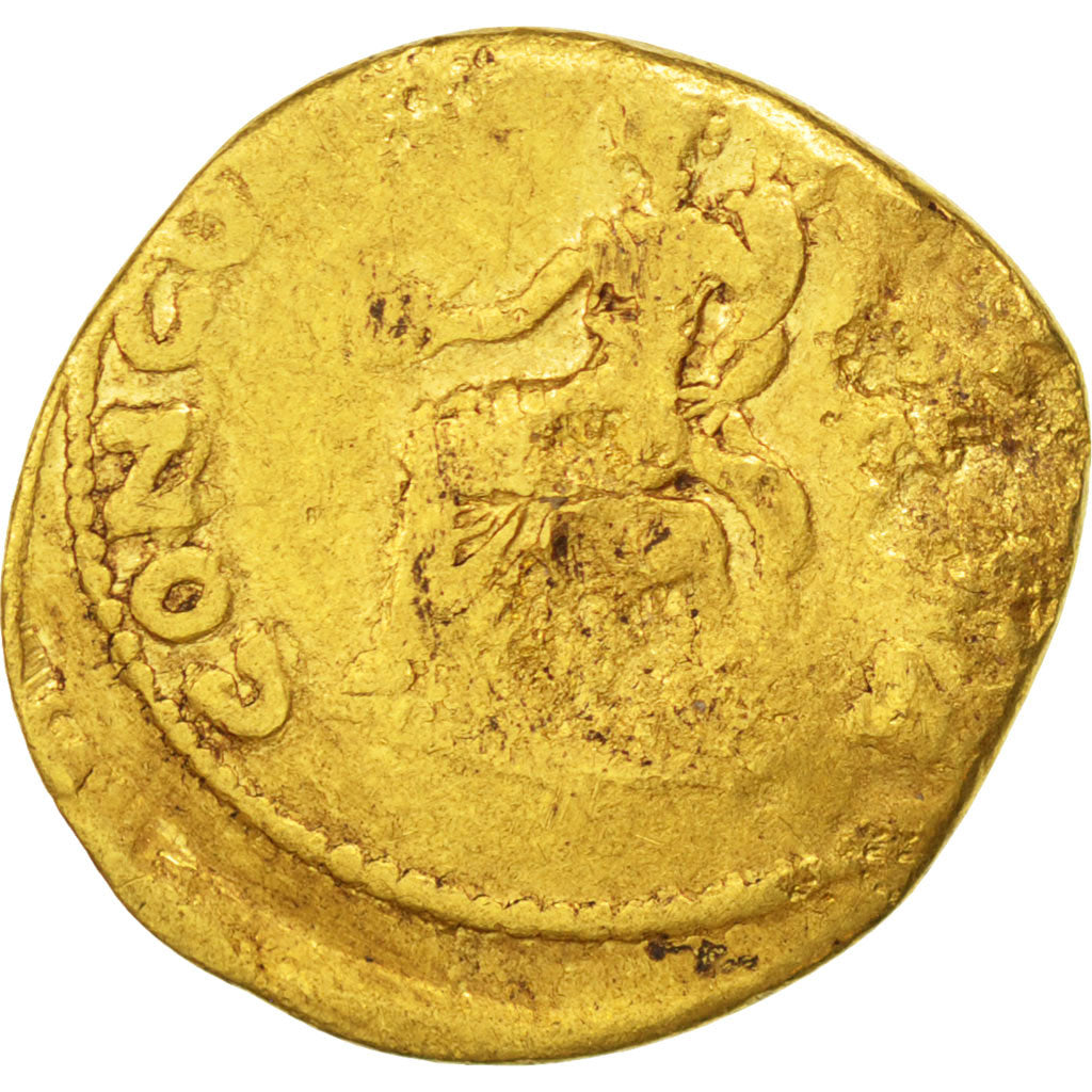 Nero, Aureus, Rome, B+, Oro, RIC:48