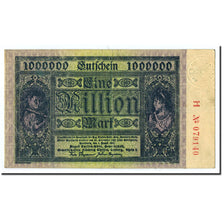 Banknote, Germany, Hamborn, 1 Million Mark, portrait, 1923, 1923-08-01