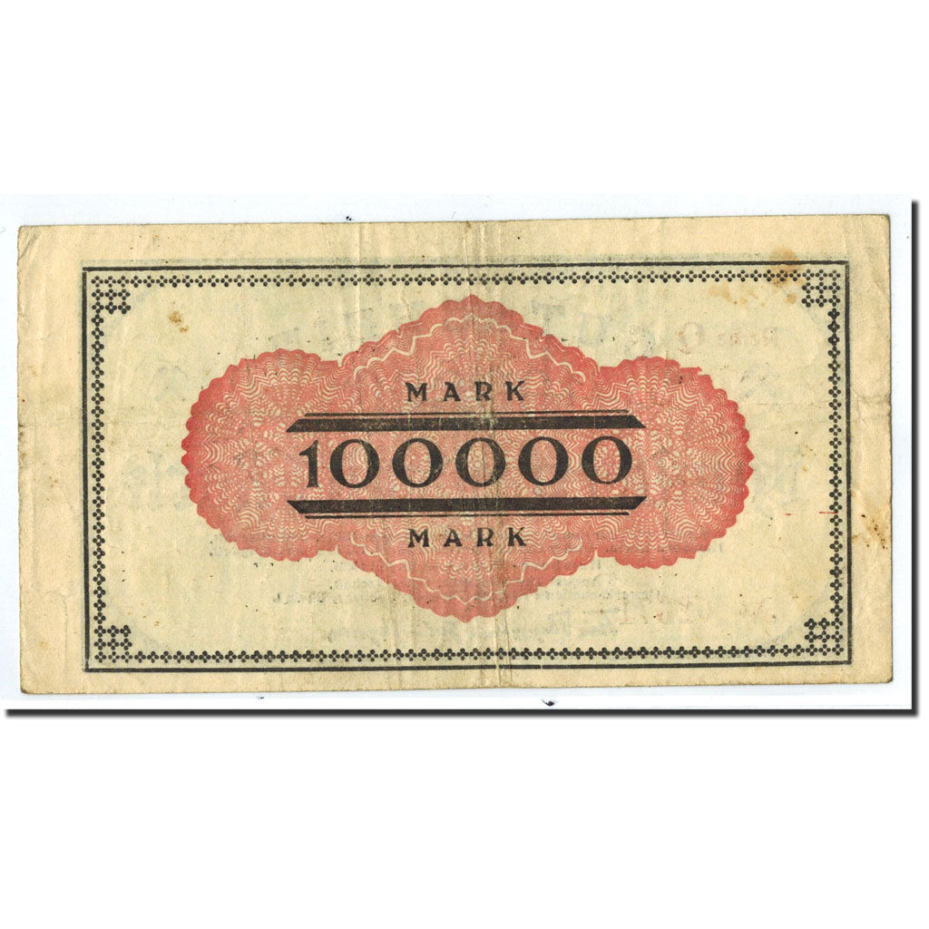 Germania, Hamborn-Rhein, 100 000 Mark, graphique, 1923, 1923-07-15, SPL-