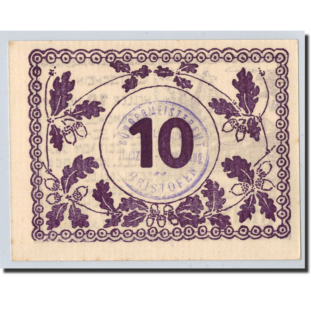Geldschein, Österreich, Heitzing, 10 Heller, gland, 1920, 1920-12-15, UNZ-