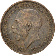 Moneta, Gran Bretagna, George V, 1/2 Penny, 1915, MB, Bronzo, KM:809