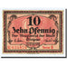 Pologne, Globau, 10 Pfennig, Ecusson, 1918, 1918-12-31, TTB+