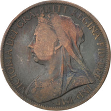 Münze, Großbritannien, Victoria, Penny, 1899, S, Bronze, KM:790