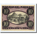 Geldschein, Österreich, Dürnstein, 10 Heller, paysage, 1920, 1920-09-30, UNZ