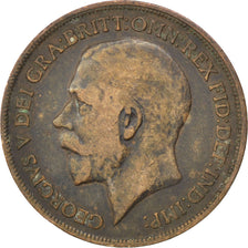 Monnaie, Grande-Bretagne, George V, Penny, 1915, TB+, Bronze, KM:810