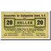 Geldschein, Österreich, Gmünd, 20 Heller, Citation, 1920, 1920-03-01, UNZ-