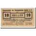 Geldschein, Österreich, Gmünd, 10 Heller, Citation, 1920, 1920-03-01, UNZ-