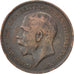 Monnaie, Grande-Bretagne, George V, Penny, 1917, TB+, Bronze, KM:810