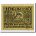 Banconote, Austria, Wimsbach, 10 Heller, château, Undated, Undated, FDS