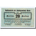 Geldschein, Österreich, Horn, 20 Heller, graphique, 1920, 1920-01-25, UNZ-