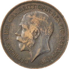 Gran Bretagna, George V, Penny, 1918, BB, Bronzo, KM:810