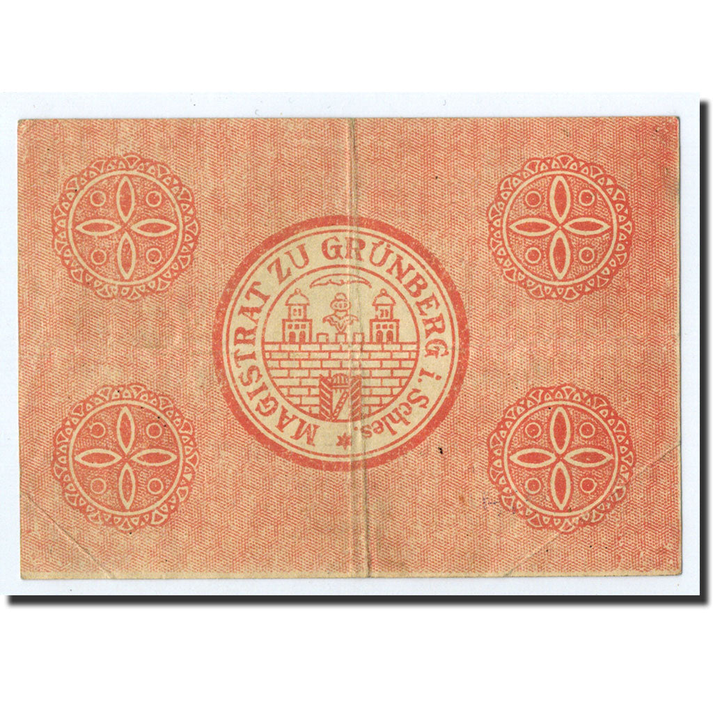 Germany, Grünberg, 10 Pfennig, mur, 1917, UNC(63)