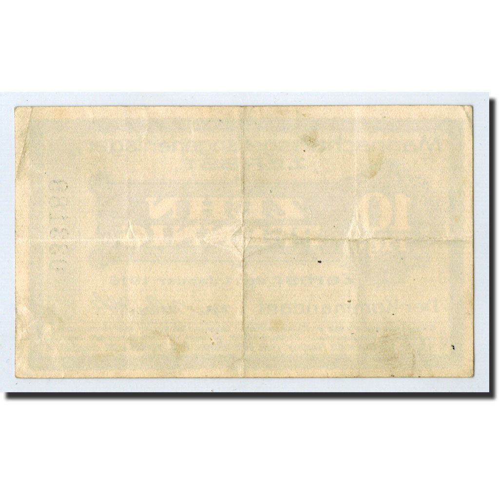 Germany, Zerbst, 10 Pfennig, graphique, 1916, 1916-01-01, UNC(63)