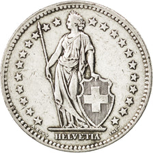 Munten, Zwitserland, 2 Francs, 1944, Bern, ZF, Zilver, KM:21