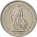 Coin, Switzerland, 2 Francs, 1968, Bern, AU(55-58), Copper-nickel, KM:21a.1