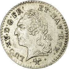 Monnaie, France, Louis XV, 1/20 Écu à la vieille tête (6 sols), 6 Sols, 1/20
