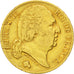 Louis XVIII, 20 Francs or buste nu, 1819 A, Paris, Gadoury 1026