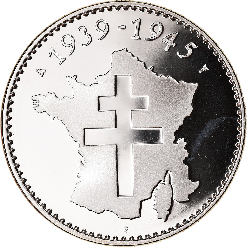 Frankrijk, Medaille, 1939-1945, Conseil National de la Résistance, Jean Moulin