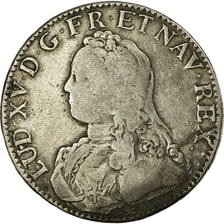 Moneta, Francia, Louis XV, Écu aux branches d'olivier, Ecu, 1726, Grenoble