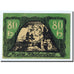 Banknote, Austria, Marsbach, 80 Heller, tour, 1920, 1920-12-31, UNC(63)
