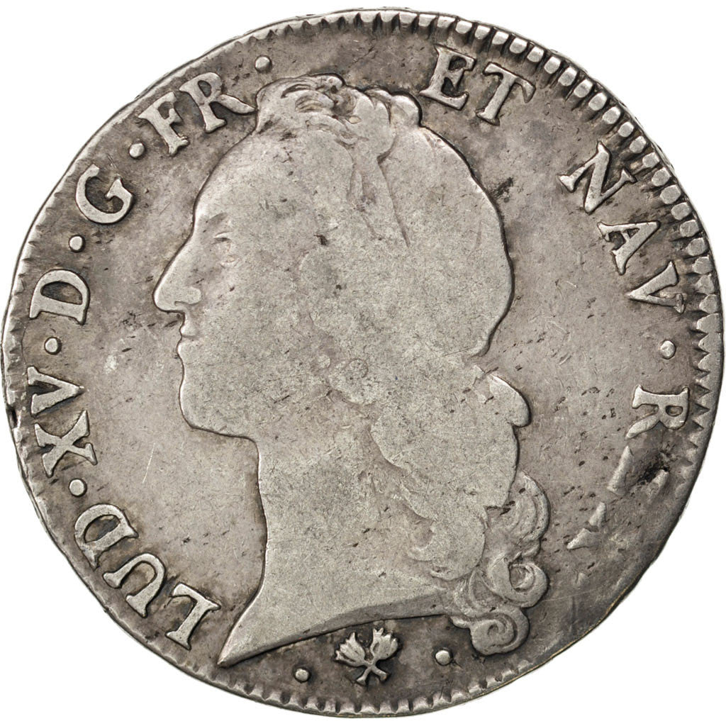 Coin, France, Louis XV, Écu au bandeau, Ecu, 1769, Bayonne, VF(20-25), Silver