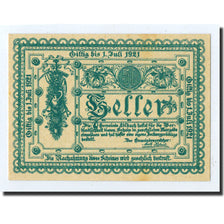 Banknote, Austria, edlbach, 50 Heller, Ecusson, 1921, 1921-07-01, UNC(63)
