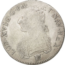 FRANCE, Écu aux branches d'olivier, ECU, 1784, Bordeaux, KM #564.8, VF(20-25), .