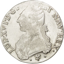 Louis XVI, Écu aux Branches d'Olivier, 1786 L, Bayonne, Gadoury 356