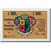 Banknote, Germany, Niebüll, 1 Mark, Ecusson, 1920, 1920-04-20, UNC(63)